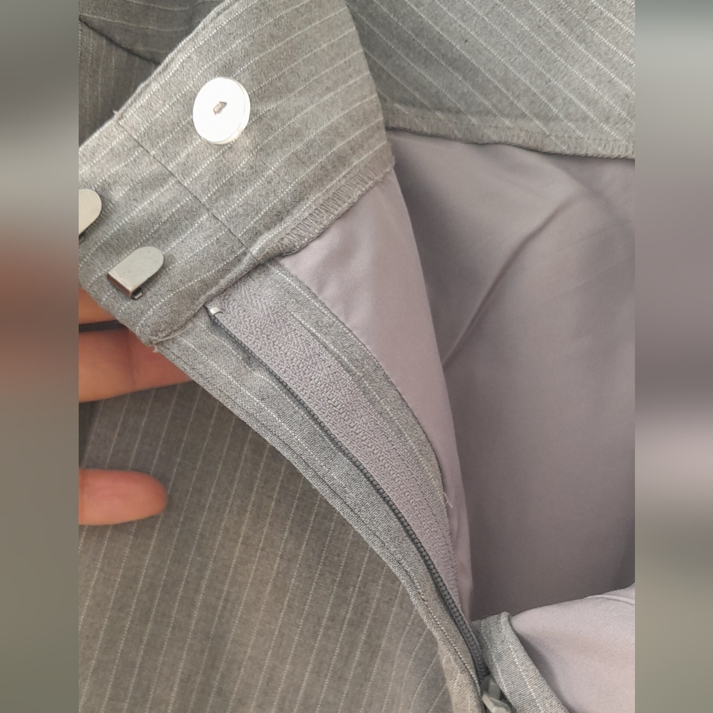 Ann Taylor 🐇 Women curvy gray pants - Picture 12 of 14